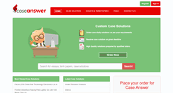 Desktop Screenshot of caseanswer.com
